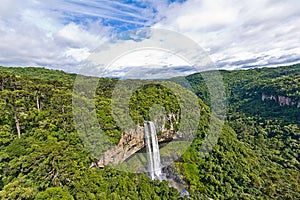 Caracol waterfall - Canela City, Rio Grande do Sul - Brazil photo