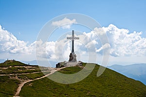 Caraiman Heroes Cross monument