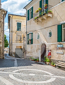 Scenic sight in Caramanico Terme, comune in the province of Pescara in the Abruzzo region of Italy.