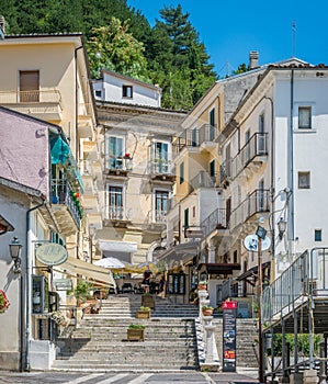 Scenic sight in Caramanico Terme, comune in the province of Pescara in the Abruzzo region of Italy.