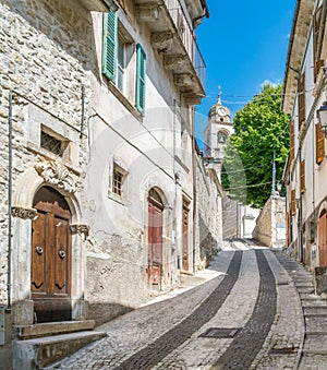 Scenic sight in Caramanico Terme, comune in the province of Pescara in the Abruzzo region of Italy.