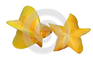 Carambola, also known as star fruit