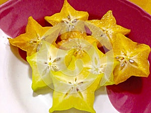Carambola or starfruit