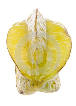 CarambolaStarfruit Isolated on White