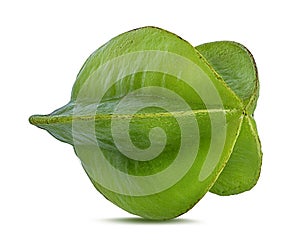 Carambole isolated on white