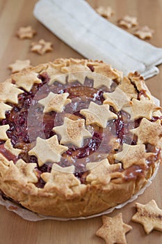 Caramel Apple Cherry Cake