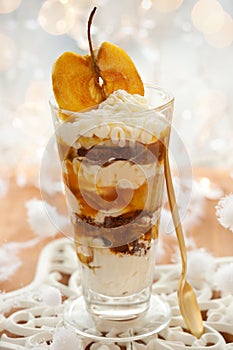 Caramel Apple Parfait