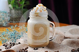 Caramel Coffee Milkshake