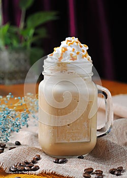 Caramel Coffee Milkshake photo
