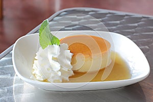 Caramel Flan Dessert