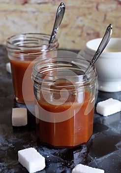 caramel and salted butter sauce