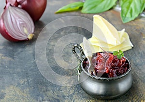 caramelized onion confit jam