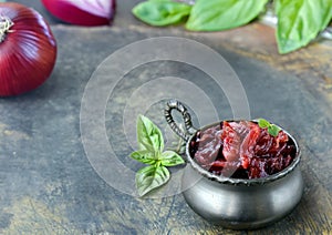 caramelized onion confit jam