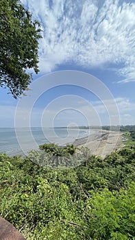 Caranzalem & Miramar Beach view from Dona Paula