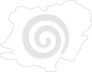 Caras-Severin Romania outline map photo