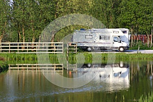 Caravan site