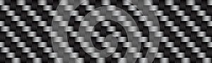 Carbon black and grey abstract header. Modern metallic stainless steel look banner. Seamless pattern background