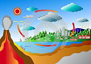Carbon Cycle and Sulfur Cycle