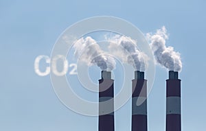 Carbon dioxide emission