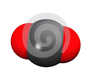 Carbon dioxide molecule