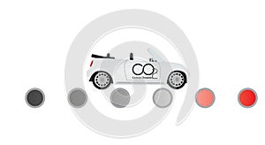 Carbon dioxide reduction icon