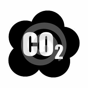 Carbon dioxide symbol