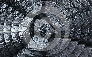 Carbon Fiber Abstract Background. Carbonic Elements photo