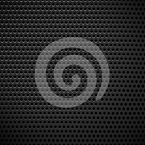 Carbon fiber industrial background with repeatable geometry. Dar