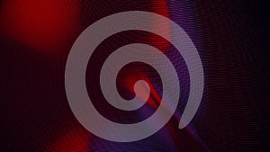 Carbon fiber material background with red reflections