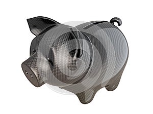 Carbon fiber piggy bank: reliable service