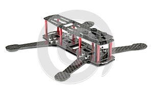 Carbon fiber quadrocopter frame