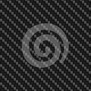 Carbon fiber seamless texture. Car design element, graphic. Auto racing theme. Car body. Dark gray carbon, black and white texture