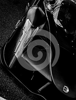 Carbon Fibre Racing car