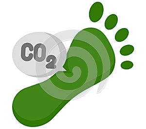 Carbon footprints photo