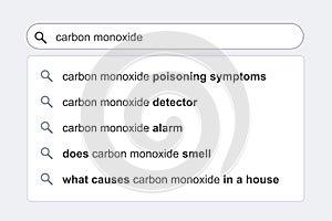 Carbon monoxide topics