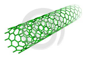 Carbon nanotube sticks model