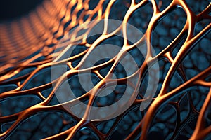 carbon nanotubes arranged in a precise pattern