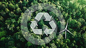 Carbon Neutrality and Net Zero concept. Generated- AI