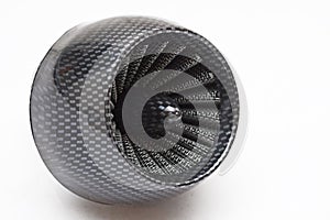 Carbon, turbine like sport air filter
