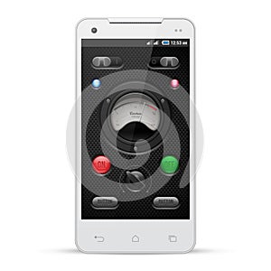 Carbon UI Application Software Controls Set.