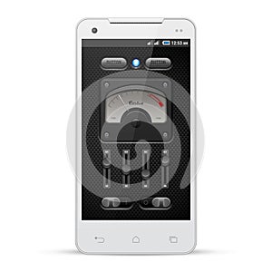 Carbon UI Application Software Controls Set.