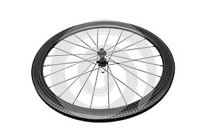 Carbon wheel for road bicycle