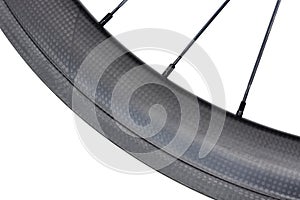 A carbon wheel for road bicycle