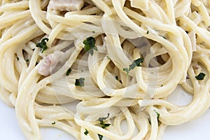 Carbonara spaguetti