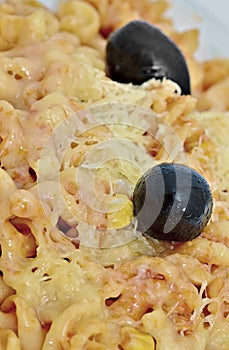 Carbonara spaguetti photo