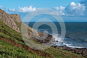 Carboniferous Limestone, Rhossili Bay, Gower Peninsula, Wales