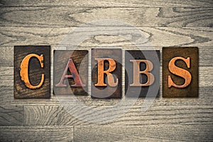 Carbs Wooden Letterpress Theme