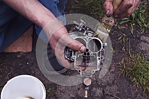 Carburetor of the internal combustion engine of a VAZ 2106. Automobile parts and spare parts