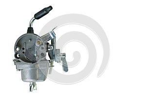 carburetor isolated on white background photo