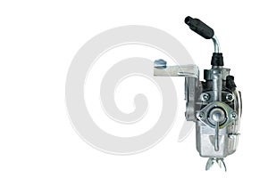 carburetor isolated on white background photo